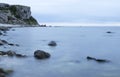 Calm Ocean with Rocks Royalty Free Stock Photo