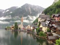 Calm and peaceful landscape of Hallstatt Royalty Free Stock Photo