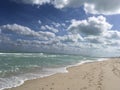 Turquoise waters of the Gulf of Mexico in Florida Royalty Free Stock Photo