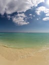 Calm Playacar Waters Royalty Free Stock Photo