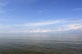 Calm Sea under Blue Sky Royalty Free Stock Photo