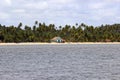 Church of SÃÂ£o Fancisco built in the 18th century on Praia dos Carneiros, in Pernambuco, Brazil.