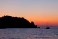 Calm Sunset At Giglio Island