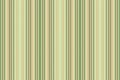 Calm texture pattern lines, yard textile vertical background. Symmetry fabric seamless stripe vector in light and green colors