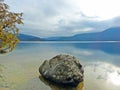 Calm and Tranquil View of Bohinj Lake