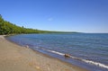 Calm Waters on a Remote Lake Superior Shore Royalty Free Stock Photo