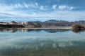 Beach at Lake Mohave, Arizona, Katherine Landing Royalty Free Stock Photo