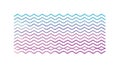 Calm Wavy Lines Abstract Design Element, vector design Generative AI Royalty Free Stock Photo