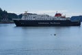 The Calmac ferry MV Clansman entering Oban harbour Royalty Free Stock Photo