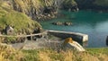 Calming waters tranquil landscape harbour