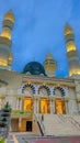 The calms in his incredibly magnificent mosque