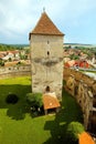 Calnic Medieval Fortress Royalty Free Stock Photo