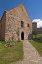 Calnic medieval fortress in Transylvania Romania Royalty Free Stock Photo