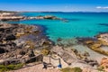 Calo de San Agustin, Formentera Royalty Free Stock Photo