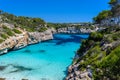 Calo Des Moro - beautiful bay of Mallorca, Spain Royalty Free Stock Photo