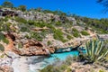 Calo Des Moro - beautiful bay of Mallorca, Spain Royalty Free Stock Photo