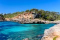 Calo Des Moro - beautiful bay of Mallorca, Spain Royalty Free Stock Photo