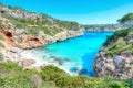 Calo des moro, Mallorca, Spain Royalty Free Stock Photo