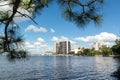 Caloosahatchee River in Fort Myers, Florida, USA