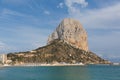 Calpe Spain Penon de Ifach landmark rock