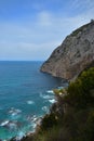 Calpe, Alicante, Mediterranean,sea, nice views, blue,sky, cloude, heaven, Royalty Free Stock Photo