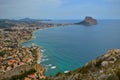 Calpe, Alicante, Mediterranean,sea, nice views, blue,sky, cloude, heaven, Royalty Free Stock Photo