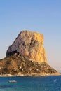 Calpe, Penon de Ifach Royalty Free Stock Photo