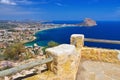 Calpe and Penon de Ifach, Costa Blanca Royalty Free Stock Photo