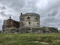 Calshot castle  UK Royalty Free Stock Photo