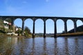 Calstock Viaduct, Calstock Cornwall uk