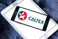 Caltex oil campany logo Royalty Free Stock Photo