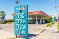 Caltex service station in suburban Melbourne, Australia Royalty Free Stock Photo