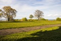 Calton Hill in Edinburgh, Scotland,UK Royalty Free Stock Photo