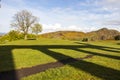 Calton Hill in Edinburgh, Scotland,UK Royalty Free Stock Photo