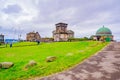 Calton Hill on the hilltop are several monuments including the City Observatory