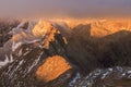 Caltun lake in Fagaras Mountains Royalty Free Stock Photo