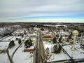 Calumet is a small Mining Town on the Iron Range of Minnesota. Royalty Free Stock Photo