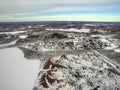 Calumet is a small Mining Town on the Iron Range of Minnesota. Royalty Free Stock Photo