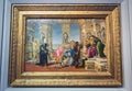 The Calumny of Apelles by Sandro Botticelli Royalty Free Stock Photo