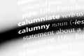 calumny Royalty Free Stock Photo