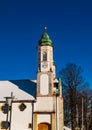 Calvary church in Bad TÃÂ¶lz, Bavaria-February 13. 2019
