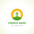 Calvary cross church logo