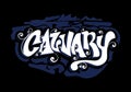 CALVARY graffiti custom style design Royalty Free Stock Photo