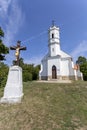 Calvary hill in Magyarpolany, Hungary