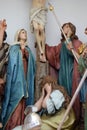 Calvary, Jesus dies on the Cross Royalty Free Stock Photo