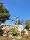 Calvary in Moosbach, Bavaria, Germany