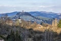 Calvary in old mining town Banska Stiavnica