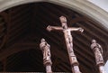 Calvary rood screen Royalty Free Stock Photo