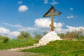 Worship cross on Calvary on the White well, Zaraysk.