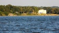 Calvert Maryland shoreline from the Patuxent River Royalty Free Stock Photo